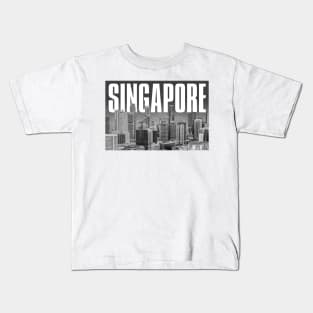 Singapore Cityscape Kids T-Shirt